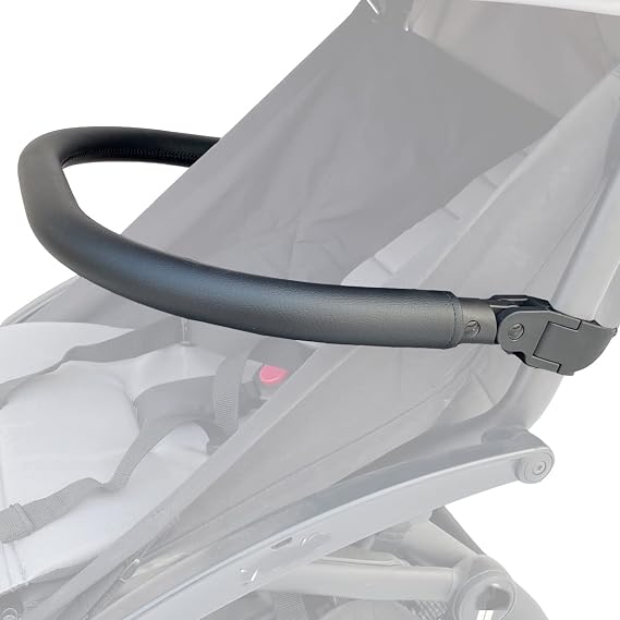 Baby Stroller Accessories Bumper Bar, Armrest, Handle, Crossbar Compatible with Babyzen YoYo 2 and Yoyo+, black