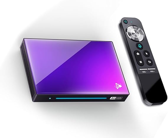 Android TV Box 14.0, H96MAX M9 Smart TV Box RK3576 CPU Quad Cortex A72 Support 2.4G 5.8G Wifi BT 4.0 Ethernet LAN 3D 8K Video Android Box Set Top TV Box,4GB+32GB