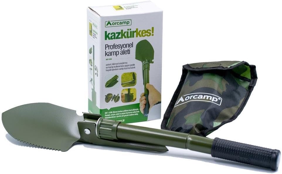 Orcamp Foldable pickaxe shovel set