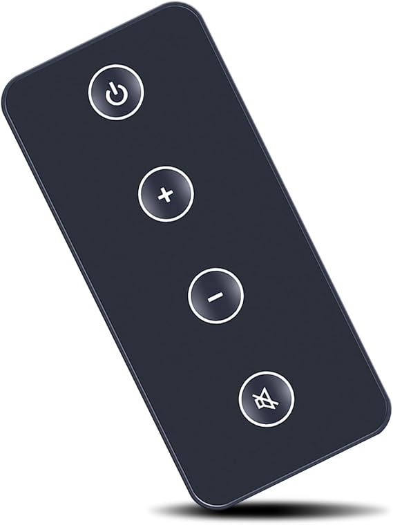 Replacement Remote Control Compatible with Bose Solo TV Sound System Speaker Model 410376 for Bose Solo 5 10 15 Sound Bar, Replace for Solo Cinemate Series II IIGS 1SR 10 & 15 Remote