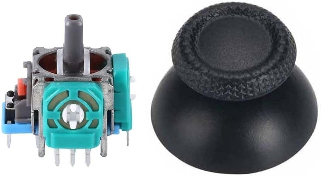 Ps5 Analog Motor Ve Topuz Seti 1+1 Playstation 5 Tamir Ps5 Motor Kol Tamir Seti Yedek Parça