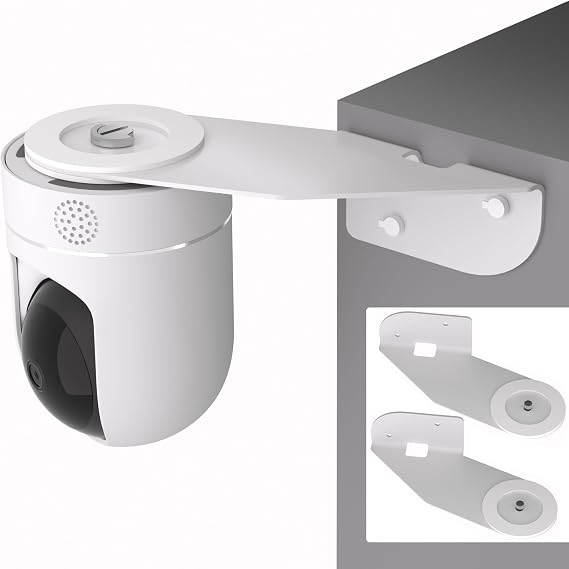 Zwolf 外側コーナー壁マウントブラケット Eufy セキュリティ 屋内カム E220 パンチルト用 Eufy E220 カバー 家の両側を270度カバー リアルタイムで家の両側を表示 2個パック
