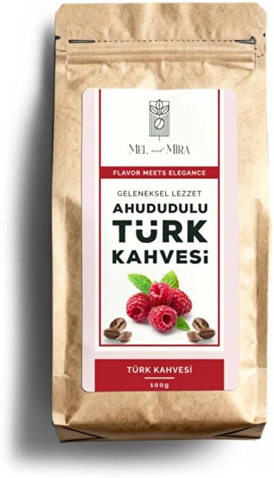 Raspberry Turkish Coffee 200g, Böğürtlen Aromalı Türk Kahvesi
