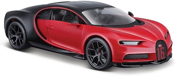 Maisto 1:24 Bugatti Chiron Sport Red-Black
