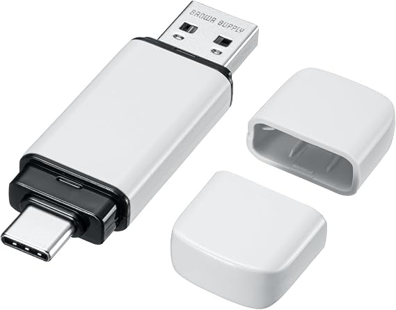 Sanwa Supply UFD-5TC64GW USB Type-C A Memory