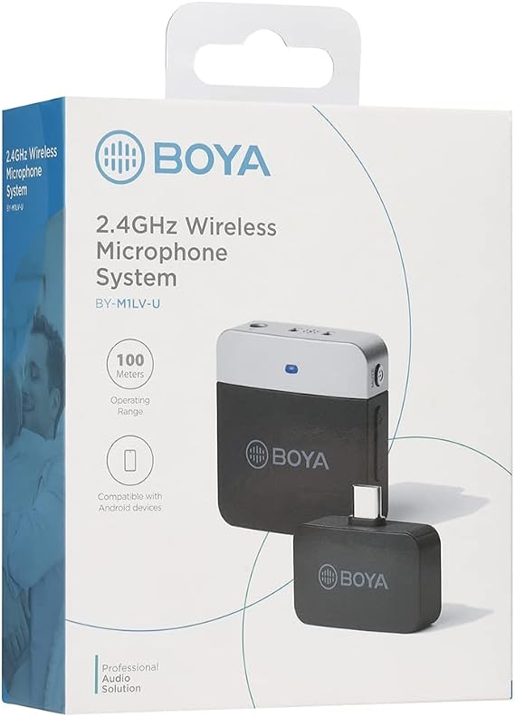 Boya BY-M1LV-U Kompakt Kablosuz Mikrofon Type-C