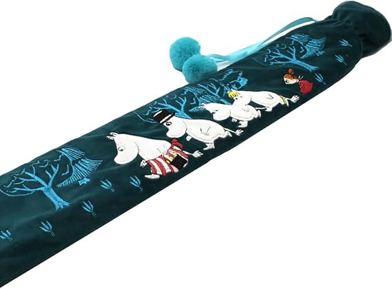 TruffleShuffle Moomin Family Long Velvet Hot Water Bottle