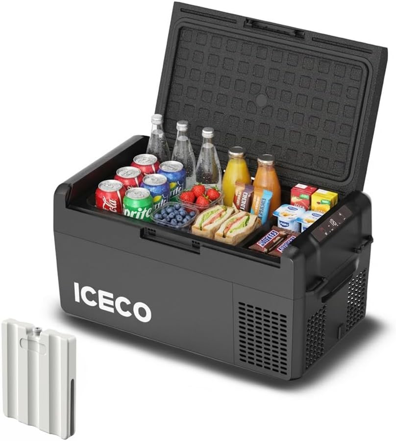 ICECO MCD20B 12/24Volt 20 Litre Kompresörlü Oto Buzdolabı/Dondurucu + Buz Kaseti