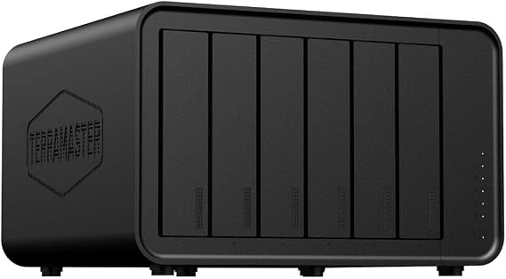 TERRAMASTER F6-424 Max NAS 6-Bay, i5 1235U 10-Cores CPU, 8GB DDR5