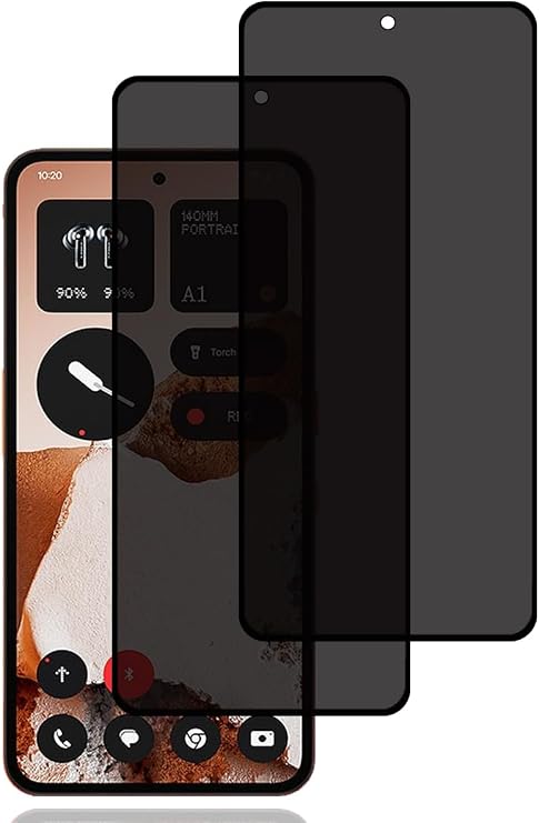 BCHKLAI Privacy Screen Protector for Nothing CMF Phone 2 Pro [2 Pack]