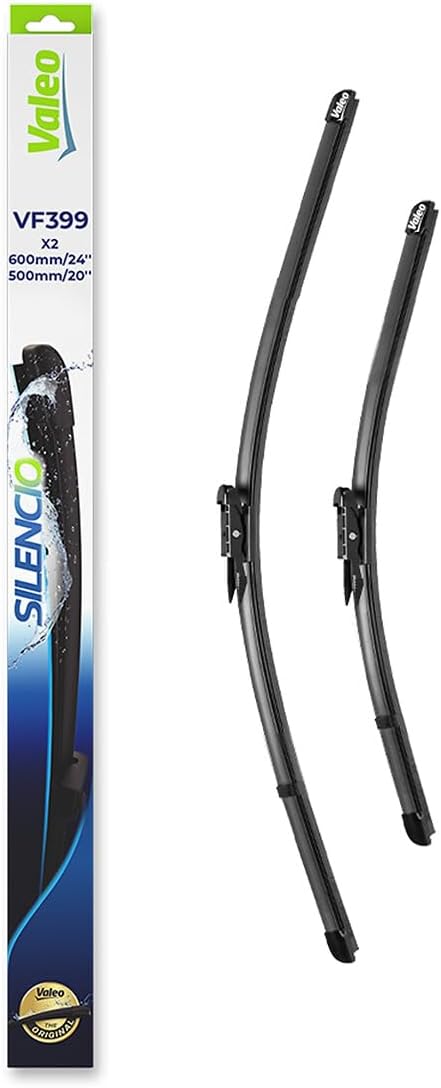Valeo Silencio Kit of 2 Wiper Blades VF399 - Front - 600 mm / 500 mm