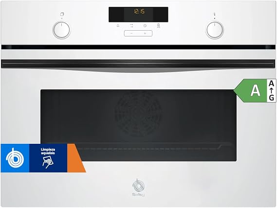 Balay, Aqualisis Compact Oven, 45 cm, White, 3CB5159B3 [Energy Class A]