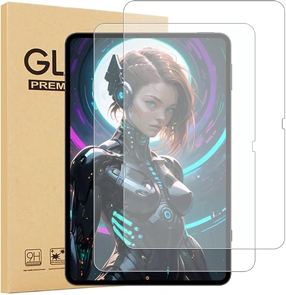 2PCS Screen Protector for RedMagic Astra, 9H Tempered Glass Protective Film 2.5D Arcuate HD Film Anti Fingerprint and Anti-Scratch Protection for Red Magic Astra Gaming Tablet
