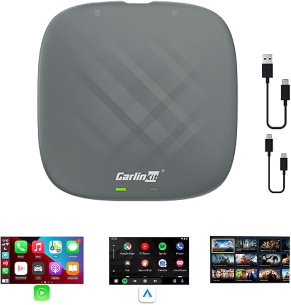Carlinkit Tbox S1 Android 13 CarPlay AI Box, 4GB+64GB