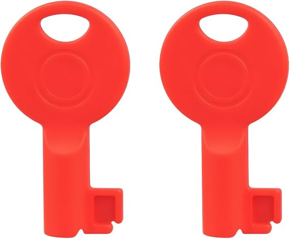 Fire Alarm Test Panel Key 2 Pack, Mellbree Replacement Key C-TEC S-KEY for CFP Panels TC376