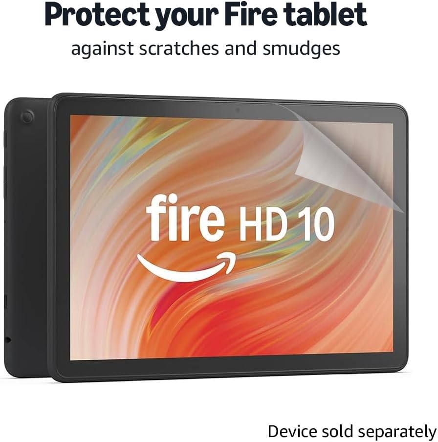 All New, Anti-Glare Screen Protector (2 pack), for Amazon Fire HD 10, (13th generation, 2023 release)