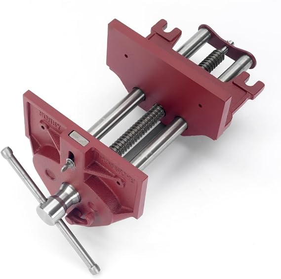Robert Sorby Select RSWWQR9 Quick Release Woodworking Vice 9" - Heavy Duty Work Bench Vice - for Carpenters and Joiners