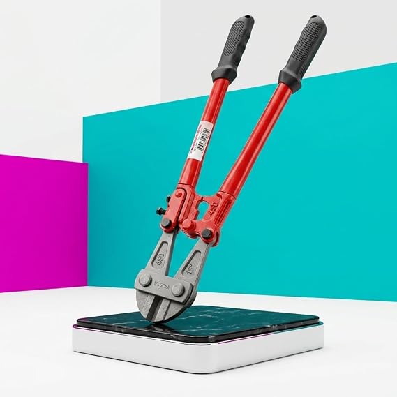 Pro-Cut 450mm (18") Profesyonel Çelik Cıvata, Zincir ve İnşaat Demiri Kesici Makas 723156