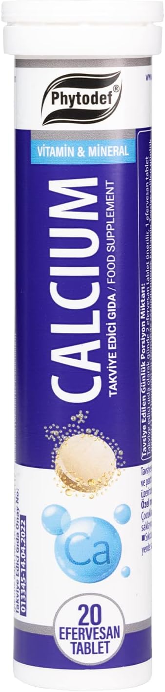 Calcium Effervescent Tablet - 20 Pieces