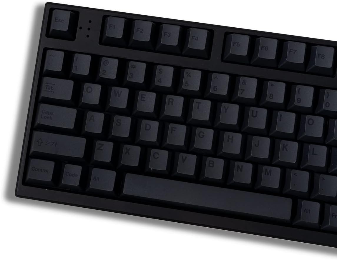 mintcaps PBT Grey Key Cap Set 144 Key Cherry Profile DYE-Sub Custom ISO ANSI Key Cap for Cherry MX Mechanical Gaming Gear