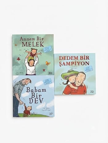 Annem Bir Melek, Babam Bir Dev, Dedem Bir Şampiyon - 3'lü Kitap Seti