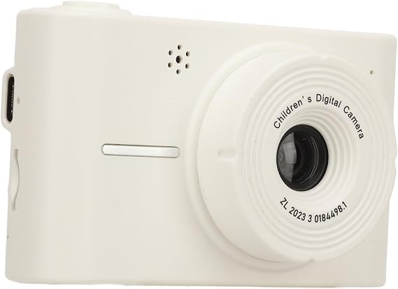 Digital Camera, 40MP 1080P HD Autofocus Anti Shake Vlogging Camera with 8X Digital Zoom, IPS Screen, Photo Frame Filter, Compact Camera for Travel Photography (White)