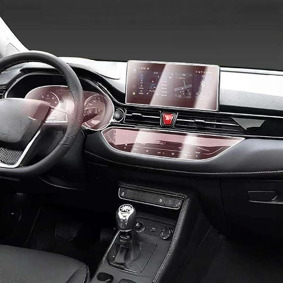 Car Interior Center Console Screen Protective Film Anti-scratch, For JAC JS4 2025 Repair Sticker Accessories