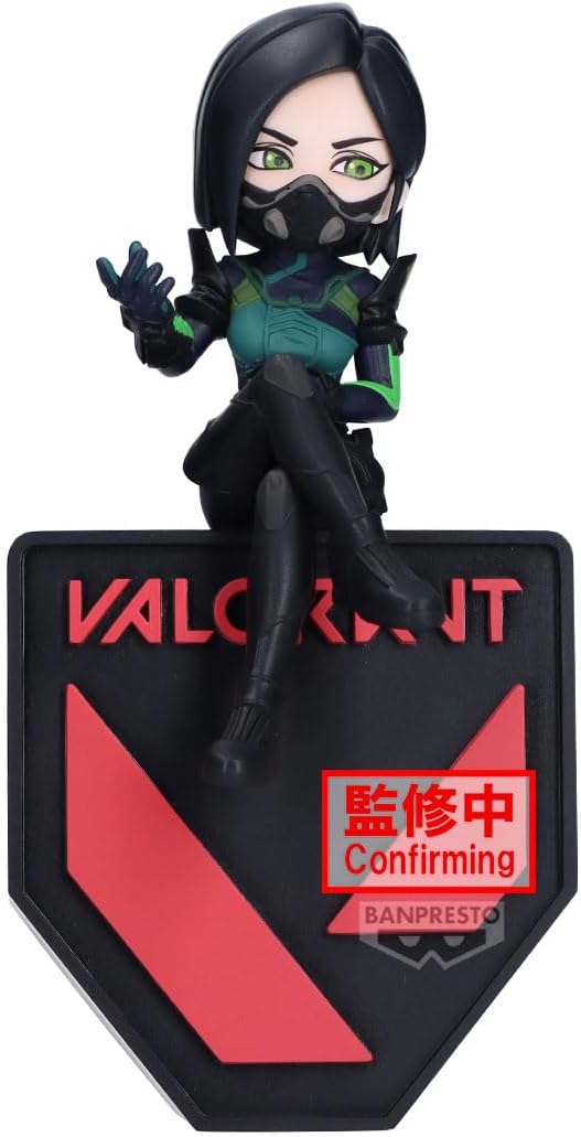 Banpresto Viper Valorant Action Figure - Monitor Top 15 cm - PZ71121P Multicolor - Collectible Figure - Ideal for Fans of the Anime Valorant