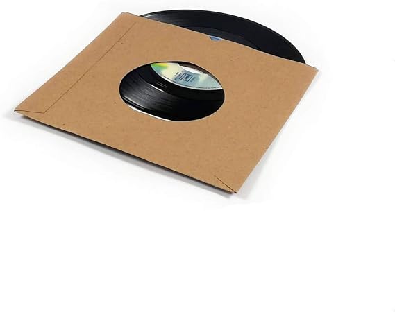 Kraft 45'lik (7") Plak Zarfı (20 Adet)