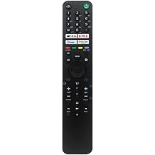 RMF-TX520E Universal Remote Control Compatible for Sony RMF-TX621E RMF-TX520U RMF-TX621U KD-32W800 KD-55X85J KD-65X85J XR55A80J XR65A80J XR55A90J XR50X90J XR50X94J XR55X94J XR65X94J TV