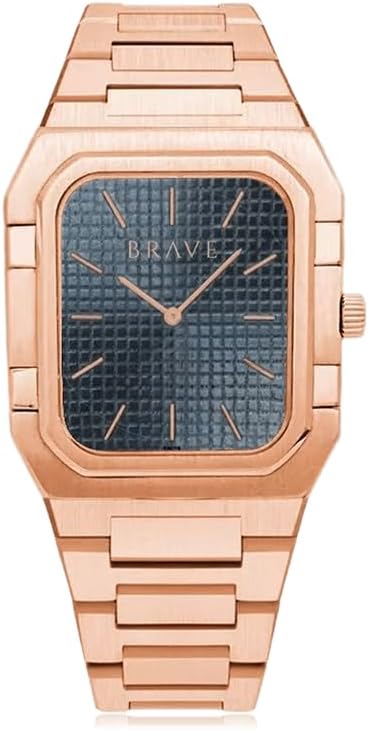 Men's Watch Rectangular Analogue Watch for Men Brave with Solid and Masculine Look Original Men's Watch with High Quality Quartz Movement Men's Wristwatch Wristwatches for Men