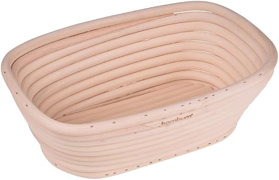 Bambum Puder - Ekmek Mayalama Sepeti Dikdörtgen 20 cm