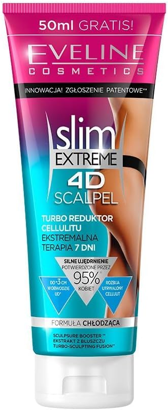 Eveline Cosmetics Slim Extreme 4D Scalpel Turbo Cellulite Reducteur 250 ml 250 ml
