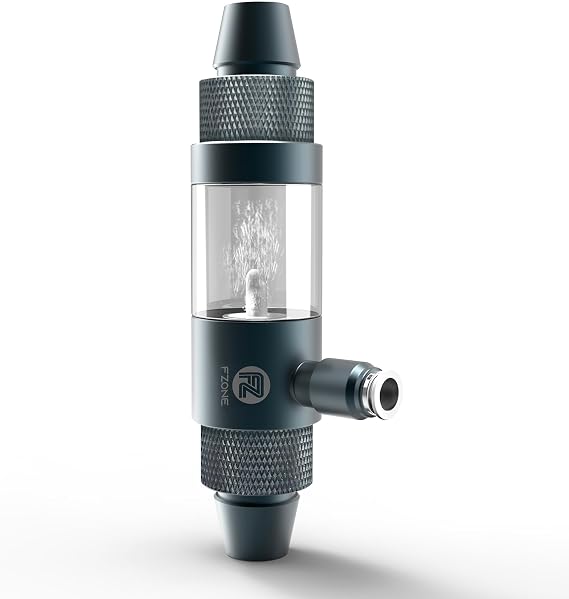 FZONE Aquarium Inline CO2 Diffuser Suitable for 1/2 Inch ID Hose
