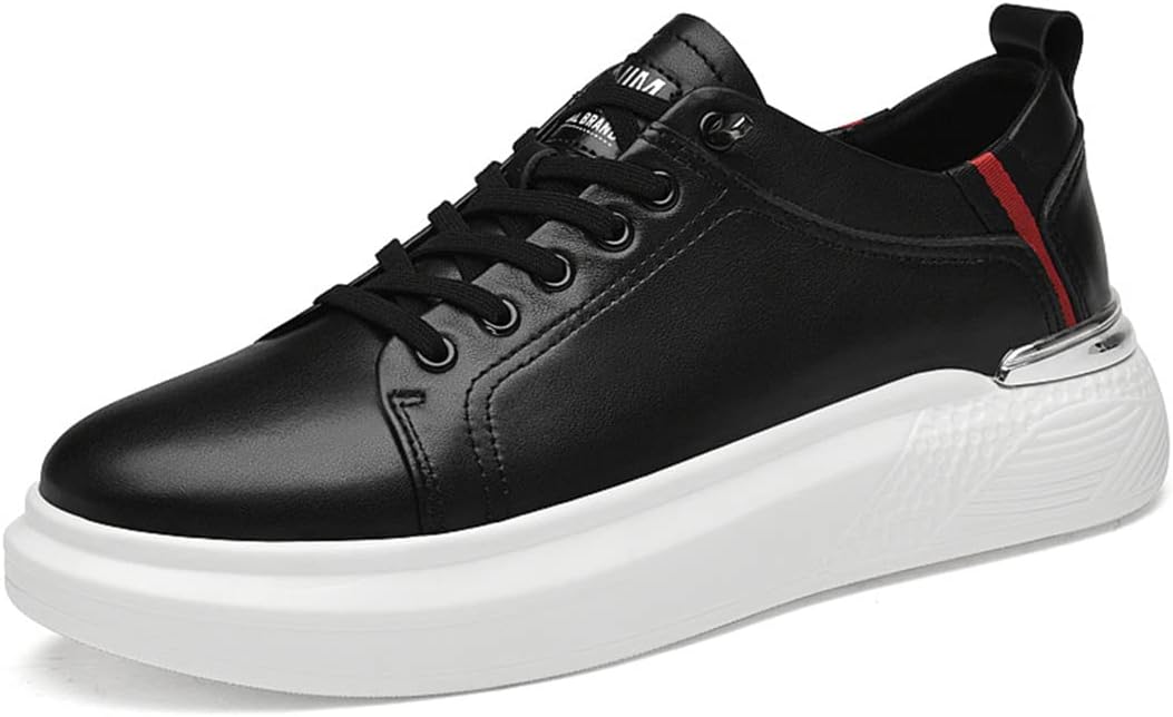 VIBLiSS Men's Invisible Height Increasing Elevator Shoes, Lightweight Breathable Sporty Walking Sneakers - 2.36 Inches Taller
