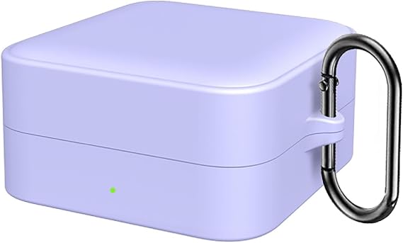GIOPUEY Case Compatible with Timekettle W4 Pro, Ultra-thin soft Cilicone Cover, Slim-Fit,Anti-Fall,Not Easy to Dirty - Purple