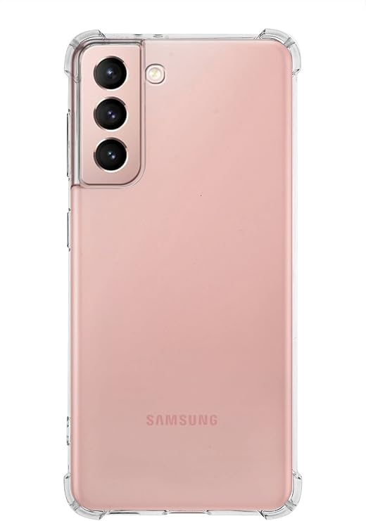 KZY İletişim Samsung Galaxy S21 ile uyumlu ile Uyumlu Kapak Köşe Korumalı Airbag Antishock Silikon Kılıf