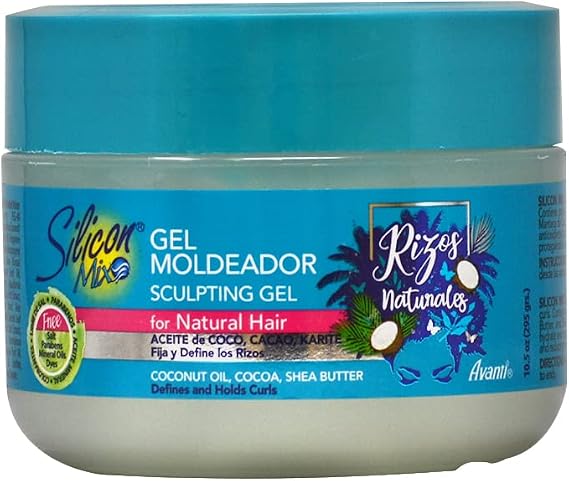 Silicon Mix – Natural Curls Sculpting Gel – Unisex – 10.5 oz (295 g) – Define, Hold & Nourish Natural Curls Without Crunch