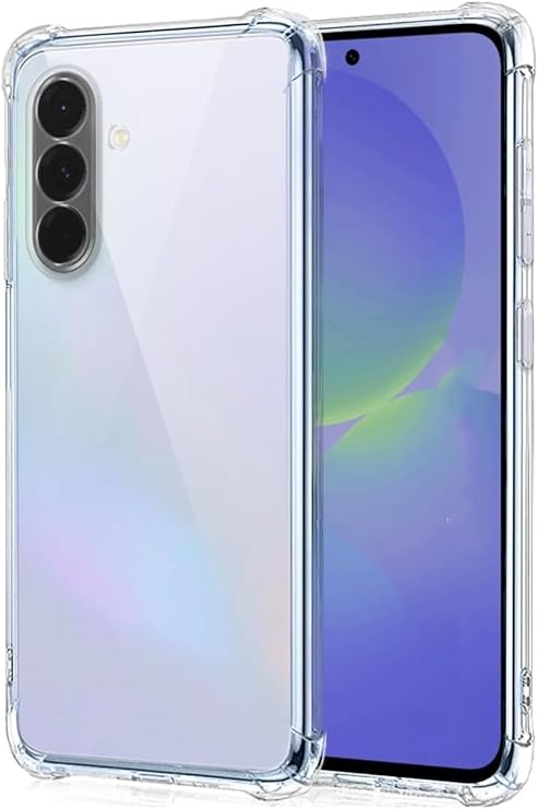 Samsung Galaxy A36 Kapak Kamera Korumalı Airbag Antishock Köşe Korumalı Şeffaf Silikon Kılıf