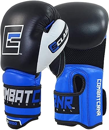 Combat Corner S-Class Boxing Gloves 12 oz. Blue