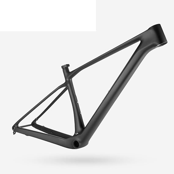 29er カーボンファイバーフレーム 15.4/17.3/18.9/20.9インチ マウンテンバイク ブーストフレーム 12*148mm スルーアクスル ディスクブレーキ ハードテイルフレーム プレスフィット BB92 内部ルーティングM-29*17.3"