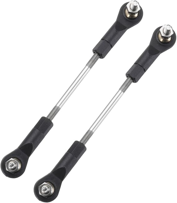 sourcing map 2Pcs Adjustable Turnbuckles Camber Link,64-74mm