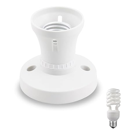 E27 Lamp Base Socket Converter, E27 Light Fitting for Edison Screw Fitting