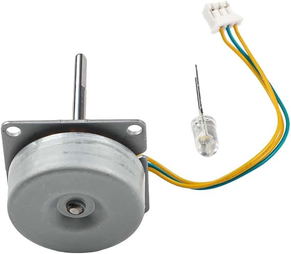 Three-Phase AC Brushless Gearmotor Generator for Educational for Wind & Hydraulic Power Projects, 3–24V Output, 0.5–12W Rated Power, M