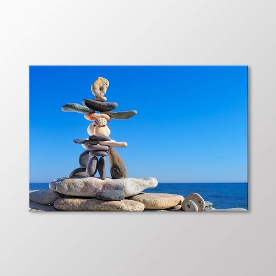 Arty Tablo Çakıllar Tablo Amz-Imb149-X 45X30