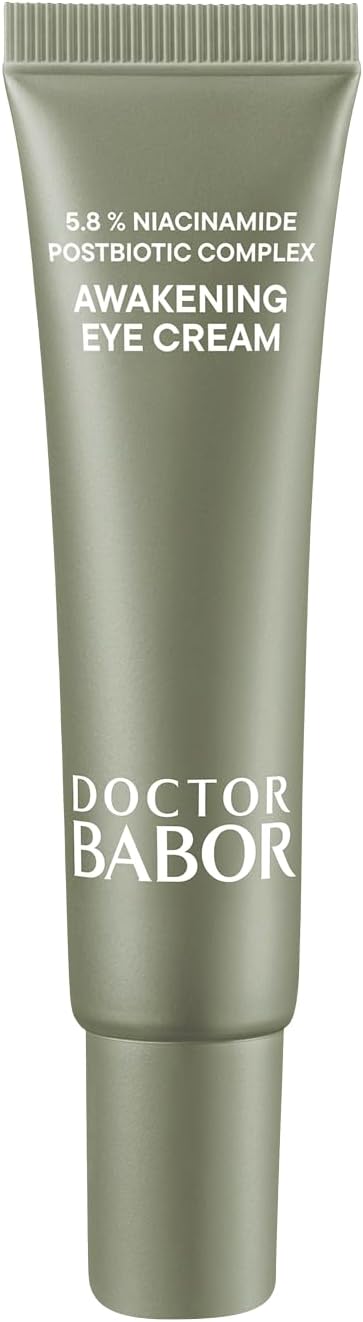 DOCTOR BABOR Microbiomic Awakening Eye Cream (15 ml) - Professional Anti-Ageing Skincare for Under Eyes - Eye Cream to Conceal Puffiness and Signs of Ageing