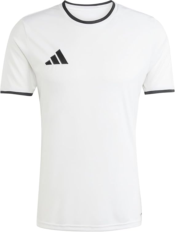 adidas Men's Entrada26 Jersey Shirt, White/Black, XL Tall