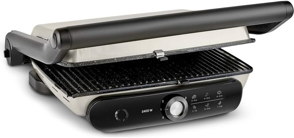 Karaca Gastro Grill Pro 6 Dilim Kapasiteli Tost Makinesi 2400W Creamy