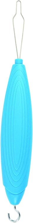 Button and Zipper Fastener Helps those with Arthritis, Parkinson's, Weaker Grip to Fasten Buttons and Pull Zips Up and Down Perfect for Travel Dressing Aid, Assist Device, Helper Loop Pull Through Blue