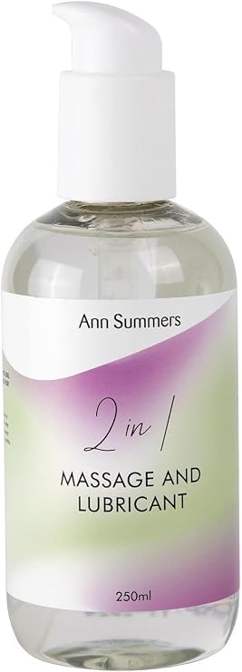 Ann Summers 2-in-1 Massage & Lubricant Gel 250ml Water Based